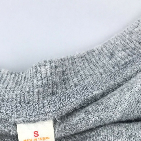 Saturday Sunday AnthropologiE Thermal Gray SZ S - Picture 3 of 7
